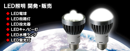 LED�Ɩ� �J���E�̔�
